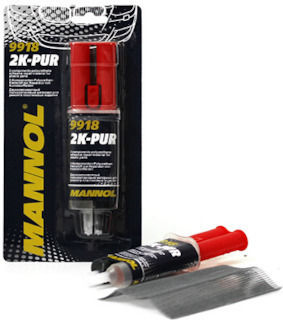Mannol 2K-PUR Κόλλα Μετάλλων 2 Συστατικών 24ml