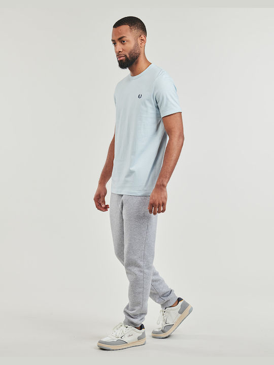 Fred Perry Ringer Ανδρική Μπλούζα Κοντομάνικη Μπλε