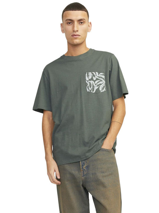 Jack & Jones T-shirt Bărbătesc cu Mânecă Scurtă Laurel Wreath