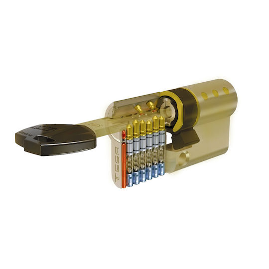 Assa Abloy Cilindru de Încuietoare 80mm (30-50) Auriu