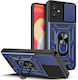 Mad Mask Camshield Armor Back Cover Plastic / Silicone Blue (Samsung Galaxy A04e, F04)