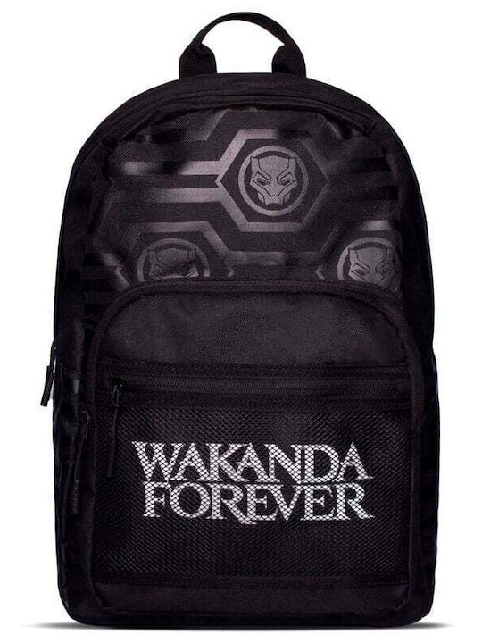 Difuzed Marvel School Backpack for Junior High-High School Black