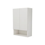 Zed Cabinet de baie L48xA22xÎ72cm Alb