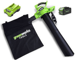 Greenworks Laubbläser mit 1 Akku 4Ah Greenworks Laubbläser mit 1 Akku 4Ah