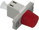Qoltec Qoltec Fiber Optic Adapter 54148 1 Piece