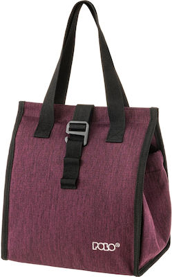 Polo Insulated Lunch Bag Hand 6lt Purple L22 x W16 x H25cm