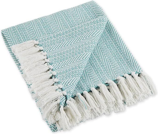 TnS Throws & Couch Blankets Double Seat Sofa 170x230cm Light Green
