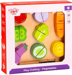 Tooky Toys Fruits & Vegetables Toy made of Wood 20pcs TL041