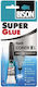 Bison Υγρή Κόλλα Στιγμής Super Glue Control για Ύφασμα 3gr Διάφανη