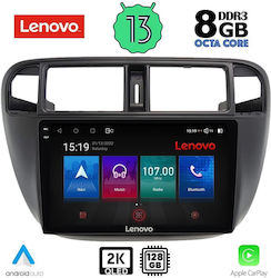 Lenovo Car-Audiosystem für Honda Bürgerlich 1995-2001 mit A/C (Bluetooth/USB/WiFi/GPS) mit Touchscreen 9"