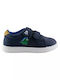 Kinder Sneakers mit Klettverschluss Marineblau
