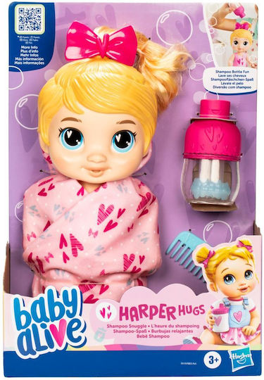 Hasbro Baby Alive Σετ με Μωρό Κούκλα Snuggle για 3+ Ετών 28 εκ.