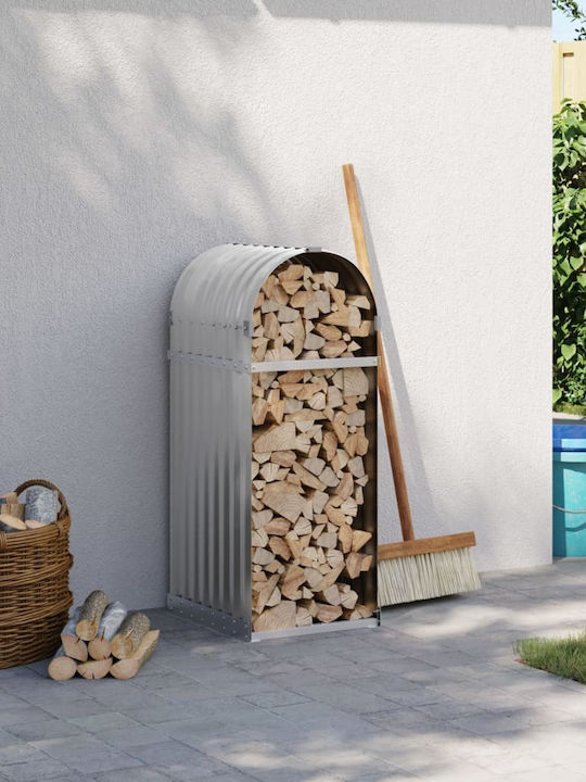 vidaXL Inox Ράφι Αποθήκευσης Ξύλων 40x45x100cm ...