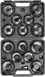 Neo Tools Карудаки Шестограмни с Каре Приемник 3/8", 1/2" Комплект 16бр