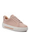 Hollyhock Walk Flatforms Sneakers Rose Leather
