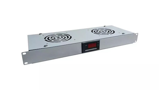 A-LAN Sa-f-1u-2-t-s Пач панел за рафт 1U 19" Сив