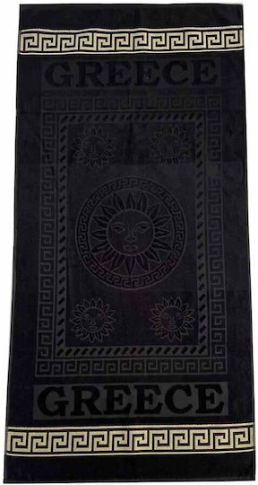 Хавлиена Кърпа За Тяло 70x140см Черна Black Тегло 380гр/м²