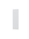 Alphab2b Modest Rectangular Side Made of Chipboard White 28x92.4x1.6cm SPUP920M02