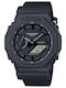 Casio G-Shock Analog/Digital Men's Watch 45mm Battery Chronograph with Black Fabric Strap