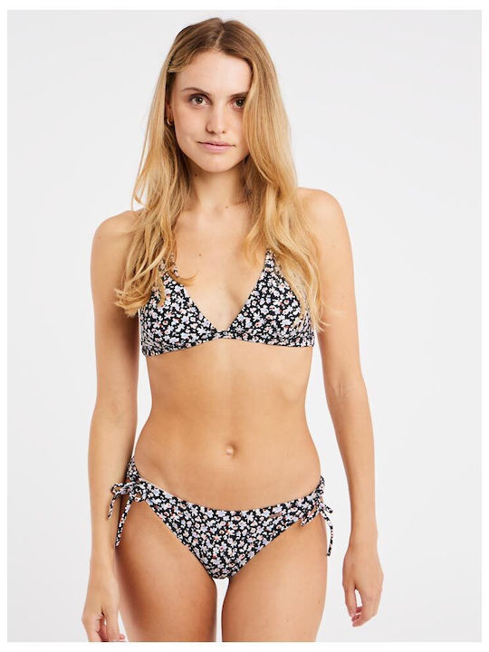 Protest Padded Triangle Bikini Top Multicolour Polka Dot