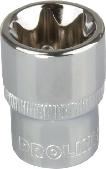 Proline Căpăcel Torx cu Patrat de Prindere 1/2" Dimensiune E8 1buc