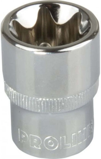 Proline Καρυδάκι Torx με Καρέ Υποδοχής 1/4" Μέγεθος E6