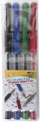 Pen Gel 0.5mm 4pcs