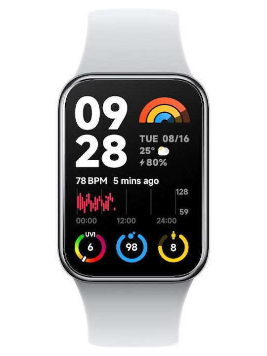 Xiaomi Smart Band 8 Pro Waterproof Silver