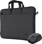 Trust Bologna Shoulder / Handheld Bag for Laptop Black