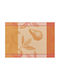 Le Jacquard Francais Fabric Placemats Orange 50x36cm 4pcs