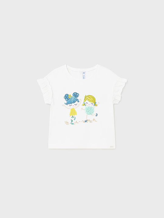 Mayoral Kids Blouse Short Sleeve Perle