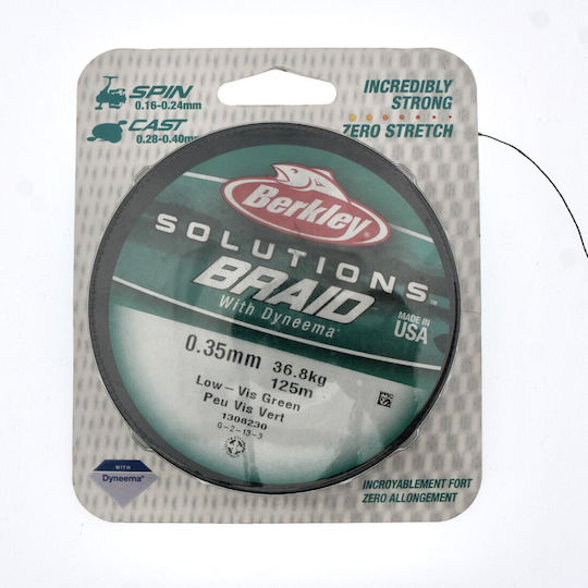 Berkley Πετονιά Ψαρέματος Πράσινη 125m / 0.2mm