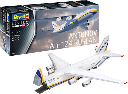 Revell An-124 Modellfigur Flugzeug 178 Teile im Maßstab 1:144