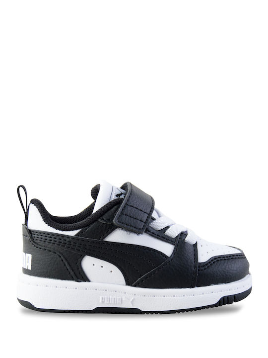 Puma Παιδικά Sneakers Rebound V6 Μαύρα