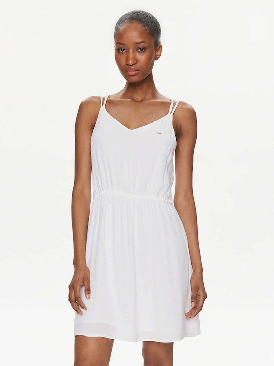 Essential Summer Mini Dress White