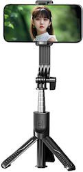 Remax Selfie Stick με Bluetooth Μαύρο 40332
