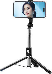 Remax Selfie Stick με Bluetooth Μαύρο 40333