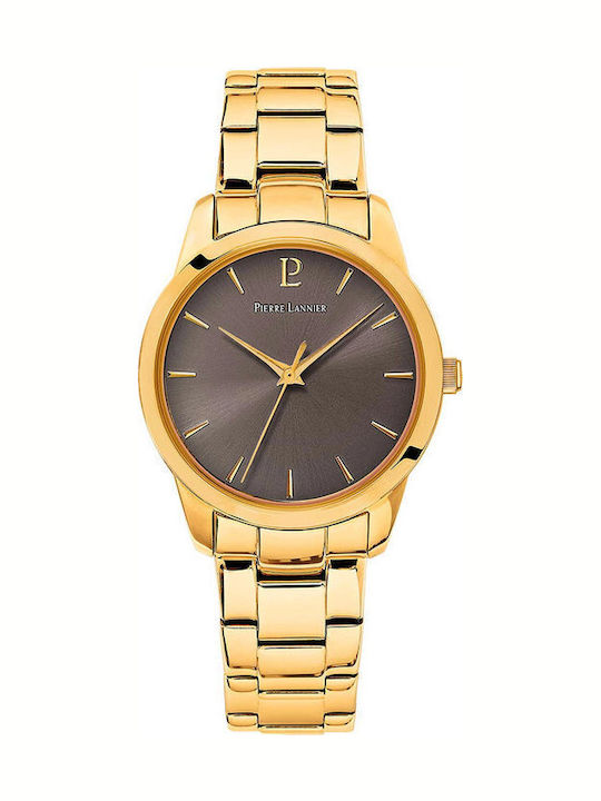 Pierre Lannier Women's Watch with Gold Metal Bracelet
