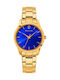 Pierre Lannier Damen Uhr mit Gold Metallarmband