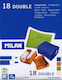 Milan Plastic Double Sharpener 18pcs