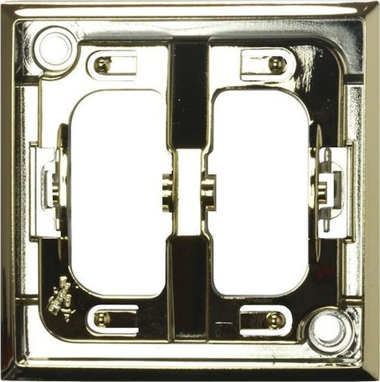 Ospel Switch Support Base in Gold Color RO-1U/68