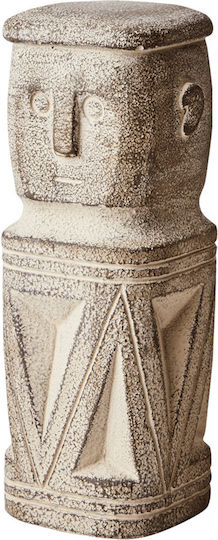 Affari Decorative Statuette made of Concrete 7x7x20cm 1pcs