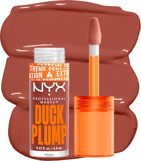 NYX Professional Makeup Duck Plump Lip Gloss 05 Brown Of Applause 6.8ml