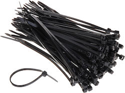 Conotech Legături Cablu Din Plastic 100mmx2.5mm În Culoare Neagră 100 Bucăți Conotech Legături Cablu Din Plastic 100mmx2.5mm În Culoare Neagră 100 Bucăți