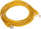 Rbline U/UTP Cat.5e (Gigabit) Καλώδιο Δικτύου Ethernet 3m Κίτρινο