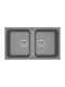 Elleci Life 450 LM245073 Drop-In Мивка от Синтетичен Гранит Ш86xД50см Титан
