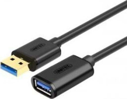 Unitek USB 3.0 Cable USB-A male - USB-A female 2m Y-C459BBK