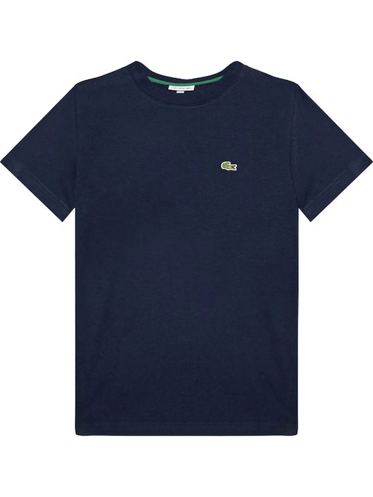 Lacoste Παιδικό T-shirt Navy Μπλε