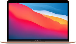 Apple MacBook Air 13.3" (2020) IPS Retina Display (M1-8-Kern/8GB/512GB SSD) Gold (GR Tastatur)