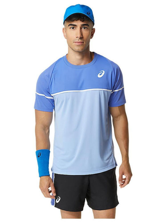 ASICS 2041A292-403 Men's Blue Tennis Shirt